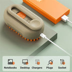 Stoomborstel opladen via USB